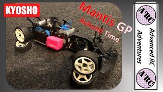 Kyosho Mantis Nitro GP 1/10 Rebuild - Gear Mesh and Mantis Upgrade Sneak Peak