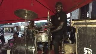 Energetic Drums Performance with Diwomere Drummer George Drumz 