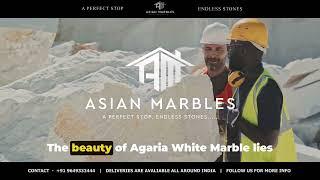 AGARIA WHITE MARBLE - Popular Indian Marble for Flooring and Interior Design