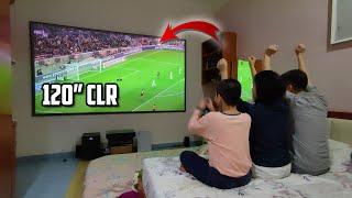 A Must-Have ALR & CLR Projector Screen for Daytime Viewing - Perfect for UEFA Euro 2024!!!