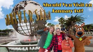 Should you Visit Universal Studios Hollywood on New Year’s Day?