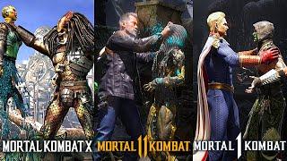 Mortal Kombat - All Guest Characters Brutalities 2015 - 2024 (MKX - MK1)