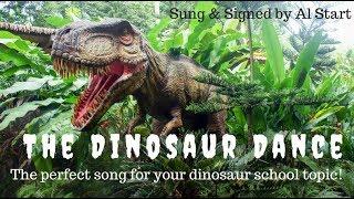 The Dinosaur Dance - by Al Start, original children's song about dinosaurs with actions
