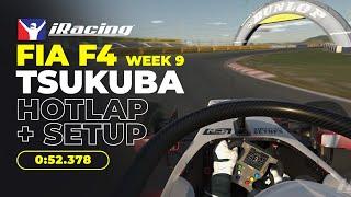 iRacing Onboard Lap: FIA F4 Week 9 @ Tsukuba + Setup Link