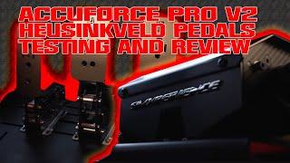 AccuForce Pro V2 Direct Drive Wheel & Heusinkveld Pedals Testing and REVIEW