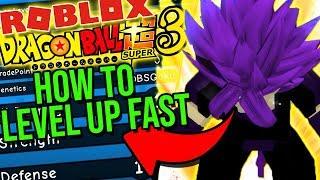 HOW TO LEVEL UP THE FASTEST IN DBS3! | Roblox: Dragon Ball Super 3