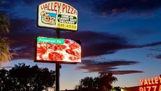 Valley Pizza | Digital Sign | SureFire Sign