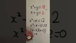 Can you Solve these EQUATIONS?? #viral #algebra
