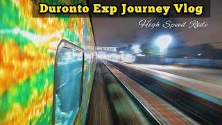 Bilaspur to Mumbai JOURNEY  in HOWRAH DURONTO Exp • Food review, Beautiful Route & Mumbai Suburban