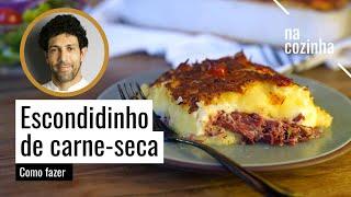 ESCONDIDINHO DE CARNE-SECA: RODRIGO OLIVEIRA, DO MOCOTÓ, ENSINA RECEITA DELICIOSA E SAUDÁVEL