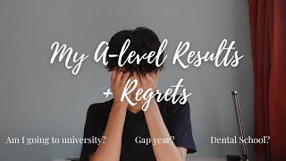 MY A-LEVEL RESULTS // What I Wish I Did Differently - Regrets