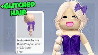 FREE GLITCHED HAIR ON ROBLOX NOW!