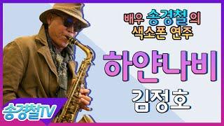 하얀나비(김정호) - 송경철 색소폰 연주 Korean actor Song kyung chul's Saxophone