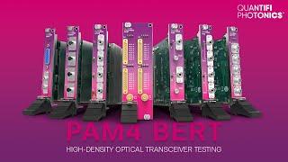 High-Density Optical Transceiver Testing With The BERT-1102 PXIe Module From Quantifi Photonics