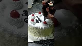 How to write tamil text in birthday cakes| #ilayarajahits#shorts #MaadasCakesAndBakes