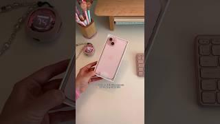 the new PINK iphone 15 plus// unboxing 