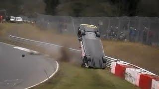 Nissan GTR Crash Jann Mardenborough Nürburgring Nordschleife (28 03 2015)