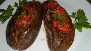 Баклажаны фаршированные мясом в духовке рецепт от Inga Avak