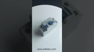 #Sofielec ecnomic model #6kA #RCCB/RCD/ELCB JVL1-63-III, pin/fork busbar connection