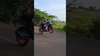 ktm Rc 390 Power wheelie status Video #ktm #ktmlover #rc390 #bikelife #kawasaki