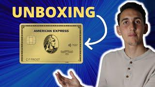 AMEX Gold Card UNBOXING | Best Metal Credit Cards