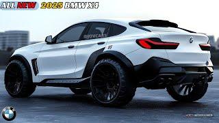 A new 2025 BMW X4 Unvealed: a combination of sportiness and luxury - Upgrade features and options