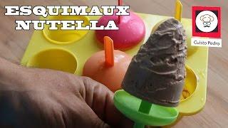 Les esquimaux glaces nutella recette facile et rapide - recettespasbete