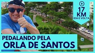 DE BIKE NO JARDIM DE SANTOS - O MAIOR DO MUNDO