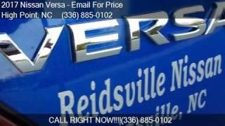 2017 Nissan Versa S Plus for sale in High Point, NC 27263 at