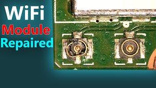 Laptop WiFi adapter repaired || How to repaired laptop wifi module