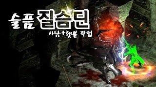 디아블로2 레저렉션 [리퓨] 페이즈 고뇌 질슴딘 사냥+횃불 작업