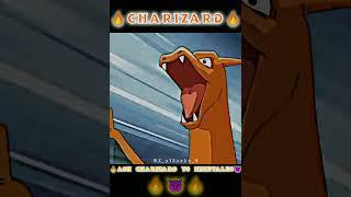 Charizard Attitude Status||Ash Charizard vs Ninetales||#pokemon #charizard #goku #shorts