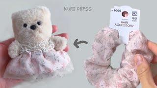 Making Kuri Teddy Bear Dress