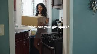 What can your gift spark?