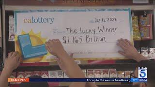 California Lottery reveals identity of $1.765 billion Powerball winner