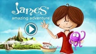 James' Amazing Adventure - iPad app demo for kids - Ellie