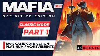 Mafia Definitive Edition Platinum Walkthrough 100% PS5 [Classic Mode] Part 1