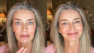 Paulina Porizkova Wearing Zero Makeup Just Mascara