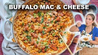 Buffalo Chicken Mac & Cheese - Such An Easy Recipe!