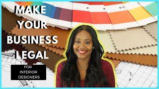 How to LEGALLY start an interior design business | 5 Steps I took to start my business