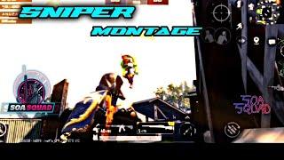 BGMI- SNIPER MONTAGE | SOA SQUAD | Apsara aali × Cradless