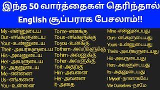 English பேச முக்கியமான 50 Pronoun words with meaning in tamil SanjeevMaran Tuition