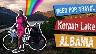 The road to the KOMAN LAKE - Shkoder | Cycling Around the Balkans - Albania