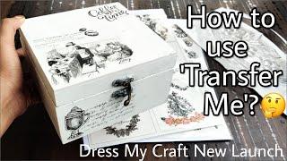 How to use 'Transfer Me' sheets? | Basic Introduction | DRESS MY CRAFT | The Craft Gallery India