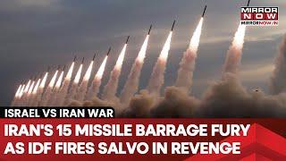 Iran Unleashes Fury With 15 Ballistic Missile Barrage On Israel; IDF Launches Fresh Revenge Strike
