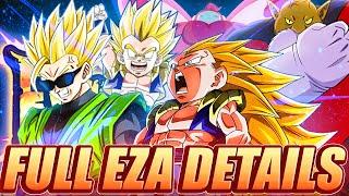 INT GOTENKS IS KEFLA LEVEL! FULL DETAILS ON THE FIVE NEW EZA'S FOR JP! (Dokkan Battle)