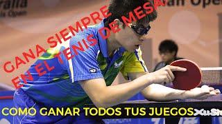 Como ganar en el tenis de mesa | Tutorial | MUY EFECTIVO!