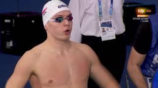 Men's 200m Backstroke final Short Course European Championship 2019