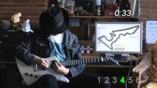 F1 Guitar Austin 2012. Prediction of the lap sound, gears and lap time.