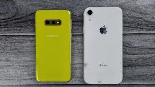 iPhone Xr vs SAMSUNG S10e